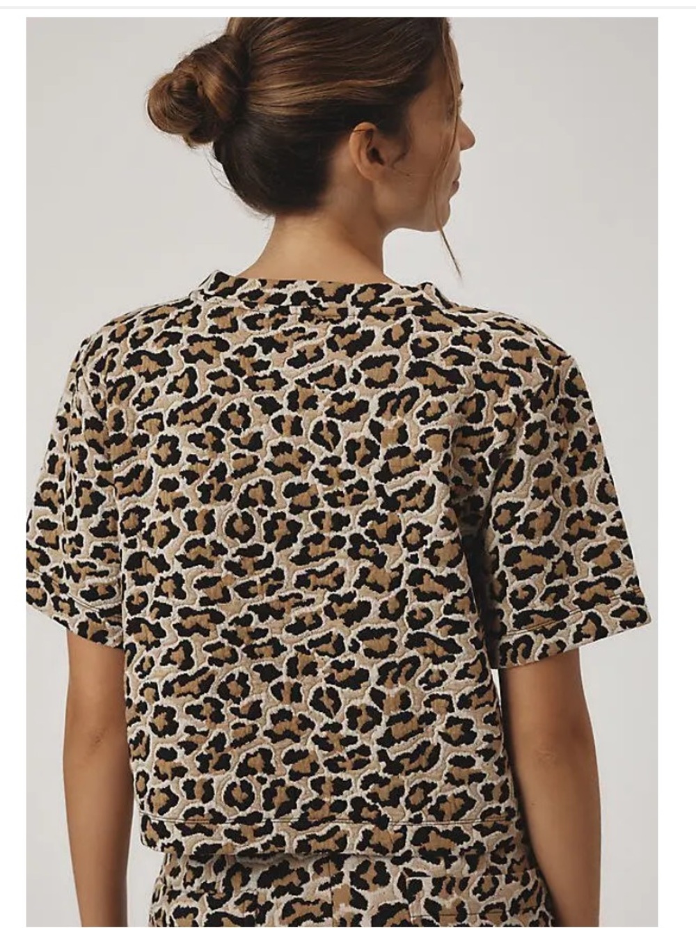 Maeve Knit Boxy Tee - Picture 9 of 9